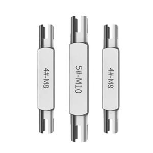 Extracteur de vis cassé hexagonal à double extrémité, outil de déroulage de vis inversé pour le retrait de vis et de boulons - Product Image 1