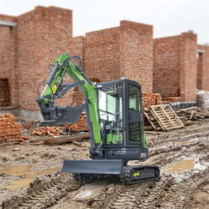 Miniexcavadora con Cuchilla Topadora para Obras Municipales, Excavación de Zanjas y Nivelación de Terrenos, Color Personalizado, Servicio OEM ODM - Product Image 1