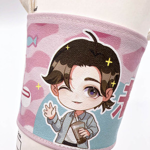 Bán Buôn Dùng Một Lần Biểu Tượng Tùy Chỉnh Boba & Cốc Cà Phê Tay Áo Vải Vải Take-Away Bong Bóng Giữ Trà Với Bao Bì - Product Image 4