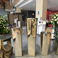 Vase décoratif pour maison Boîte à plantes de jardin extérieur Pot de fleurs carré/Grands vases incassables/Pots d'arbres