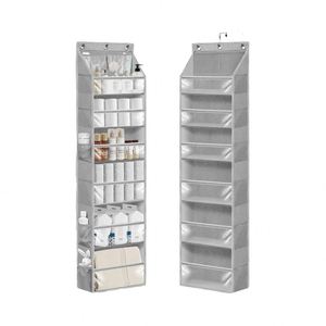 Offre Spéciale : Organisateur de Rangement Suspendu à 6 Niveaux Grande Capacité pour Porte, en Polyester Robuste avec Poches ESP, Systèmes d'Organisation de Placard - Product Image 1