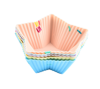 Moule à cupcakes en silicone sans BPA, moules à muffins, décorations de cupcakes, plateau de cuisson, accessoires de cuisine, outils de décoration de pâtisserie