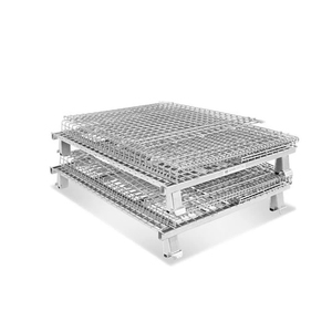 Contenedores de Malla Metálica para Almacenamiento de Acero de Alta Calidad de 50x50, Contenedores de Malla Metálica para Almacén - Product Image 2
