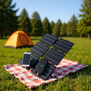 Masuyoshi Mitsu 36W แผงโซลาร์เซลล์พับได้550x175มม. แผงชาร์จโทรศัพท์มือถือกลางแจ้ง ETFE - Product Image 1