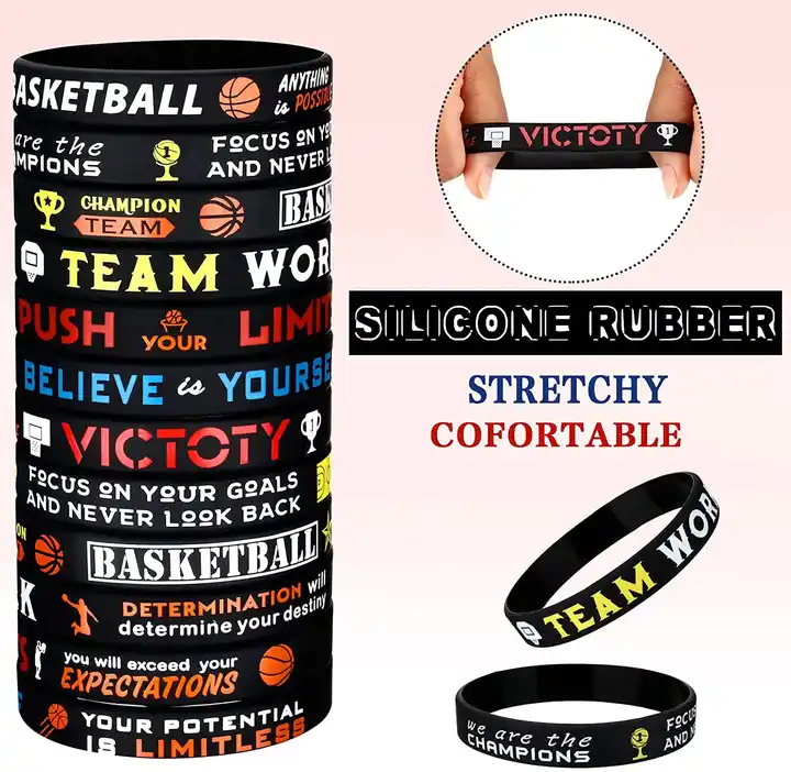 Silicone Bracelet Basketball Sports Wristband Couple Promotion Gift - China Rubber  Band and Promotional Gift price | Made-in-China.com