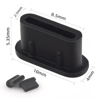 Tapón de polvo de silicona Usb C/Tipo C Puerto de carga Protector Plug Cover para Apple 15/16 Samsung Xiaomi Dust Plug impermeable