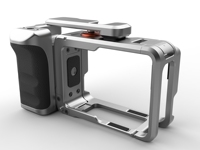 Kit de poignée en aluminium de haute qualité pour caméra d'action Insta360 Ace Pro 2, support de cage, fixation rapide, accessoires griffe porte-accessoires