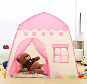 Populaire chaud Polyester tissu activité filles garçons princesse château <span class=keywords><strong>tente</strong></span> bébé intérieur pliable <span class=keywords><strong>tipi</strong></span> Playhouse jouet <span class=keywords><strong>tente</strong></span> - Product Image 5