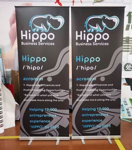 Custom Trade Show <b>Roll</b> up Banner Standard 80 X 200 cm Pull up Stand Banner <b>Roll</b> up Banner - Product Image 2