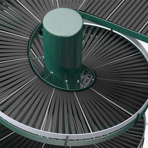 Trasportatore a spirale vibrante del nastro trasportatore a vite a spirale inclinato flessibile di prezzo di fabbrica - Product Image 3