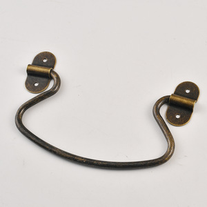 B-413 Chinese Style Cabinet Handle Zinc Alloy <b>Antique</b> Bronze Bar Shape Durable Furniture Hardware - Product Image 4