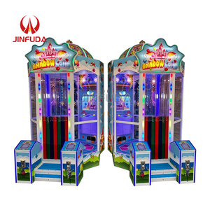 Máquina de Carnaval que Funciona con Monedas, <span class=keywords><strong>Castillo</strong></span> Arcoíris, Máquina de Lotería de Pelotas para Niños, Equipo de Juegos de Arcade - Product Image 3