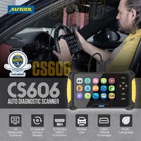 AUTOOL-escáner automotriz CS606 OBD2, lector de código de reinicio de aceite EPB, ABS, SRS, SAS, EPS, HVAC