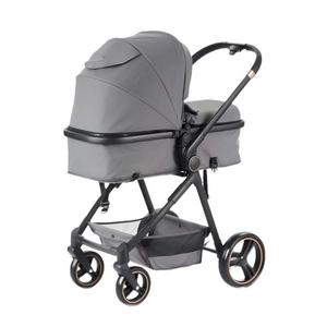 <span class=keywords><strong>Poussette</strong></span> bébé en métal haut de gamme avec grandes roues, pliable, chariot à pousser pour bébés de 0 à 4 ans - Product Image 6