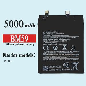Batería de litio incorporada de gran capacidad BM59 para teléfono móvil <span class=keywords><strong>Xiaomi</strong></span> MIUI <span class=keywords><strong>MI11T</strong></span> en stock - Product Image 2