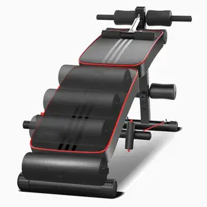 Fold Body Building Bench Exerciser Equipments Board Abdominal Dumbbell Fitness Machines