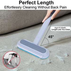 4 in 1 Reusable Multifunctional Cat Dog Hair Removal Brush Double-Sided Pet Hair Remover for Carpet Furniture <b>Sofa</b> Bed - Product Image 5
