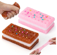Jouets anti-stress FuYi de haute qualité, jouets moelleux en forme de cookie, jouets sensoriels Taba, jouets à presser ultra-doux pour adultes, jouets de décompression
