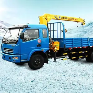 Trung Quốc gắn cẩu xe tải loader 14ton xe tải chở hàng với sử dụng cần cẩu cho vận chuyển hàng hóa sử dụng máy móc xây dựng