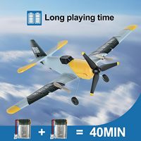 Nuevo Avión de Control Remoto de 2.4GHZ, BF 109 EPP, Avión de Combate Rc, Juguetes de Espuma, Avión de Combate Rc RTF, Planeador Volador, Modelo de Avión de Juguete
