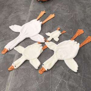 Grote Grote Witte Ganzen Gooien Kussen Pluche Ongevoelige Ganzen Knuffels Slaap Kussen Eend Gans Dier Knuffels - Product Image 3