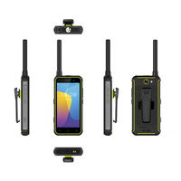 IP68 Android 4G 64G Rugged SmartPhone LTE Industrial teléfono móvil con un walkie-talkie DMR