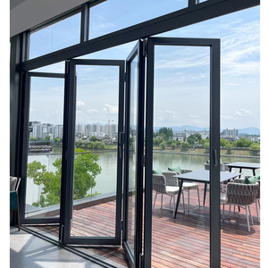 Portes pliantes ascenseur fenêtres en verre électrochromatique et Foshan extérieur commercial sécurité micro-ondes avec bas Bi porte pliante - Product Image 2