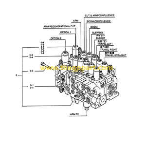 Pc400-7 Main Valve <strong>Senso</strong> - Product Image 1
