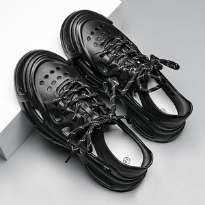 รองเท้าแตะลำลองผู้ชายสำหรับฤดูร้อน สวมใส่สบาย พื้นหนา ยกสูง เหมาะสำหรับชายหาด วัสดุ EVA หัวมน - Product Image 6