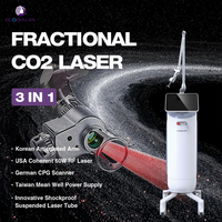 Machine à laser fractionné CO2 10600 nm à prix d'usine pour le resurfaçage de la peau, les rides, les cicatrices, la pigmentation, avec plusieurs embouts