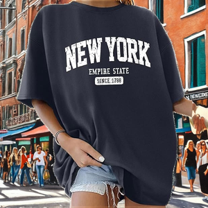 Camiseta de Lona Transpirable Informal para Mujer, Estilo Urbano, Personalizable con Impresión Digital Ecológica - Product Image 2