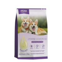 Aliments pour animaux de compagnie en gros OEM ODM, aliments secs soufflés en vrac, riches en protéines, pour la santé de la peau et du pelage, saveur poulet, prix complet