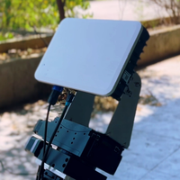 Sensor Radar Gelombang Milimeter Yteq 100m Akurat untuk Pelacakan Gaya Kabel Jembatan Lasso, Pemantauan Tegangan Tanpa Kontak 24V DC