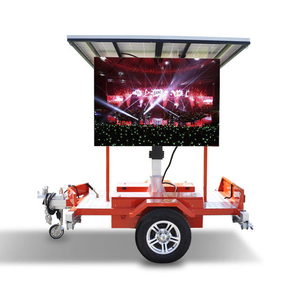 จอ LED พลังงานแสงอาทิตย์ P4 กันน้ำ IP65 สำหรับรถพ่วง จอแสดงผลวิดีโอ LED สีเต็มรูปแบบกลางแจ้ง จอแสดงผลโฆษณาเคลื่อนที่ - Product Image 3