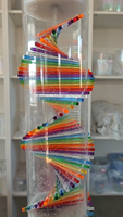 Bâton de pluie sonore arc-en-ciel pour la guérison sonore, instruments de bain sonore, ensemble de cadeaux spirituels pour la méditation et le yoga