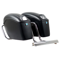 En gros K8 ABS moto boîte latérale durable bagages sacs latéraux avec lumière moto deux côtés boîtes
