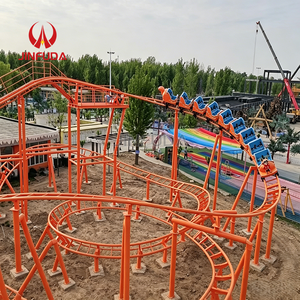 Manèges de parc d'attractions : Montagnes russes abordables pour jardin, équipement de divertissement avec 16 sièges à vendre - Product Image 6