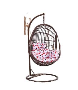 Chaise suspendue de jardin moderne 2026 blanche/noire, mobilier d'extérieur, balançoire de patio, couleur au choix, <span class=keywords><strong>coussin</strong></span> inclus, prix abordable, vente directe usine - Product Image 3