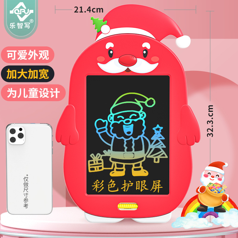 Santa Claus drawing board - Color handwriting