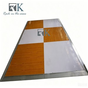 Professional Two Tone Dance Floor Durable Portable Panels For Commercial Party Ceremony Use - Product Image 2