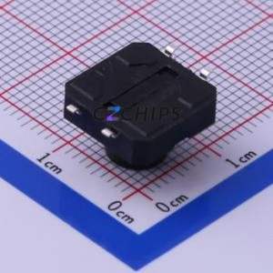 TS-1003S-08026 Tactile Switch SMD-4P,12x12mm Switch Single Pole Single Throw Round Button Vertical Mount 12mm - Product Image 2