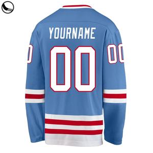 BETHERIVAL Meilleure vente Maillot de hockey sur glace personnalisé avec broderie appliquée Maillot de hockey en polyester - Product Image 3