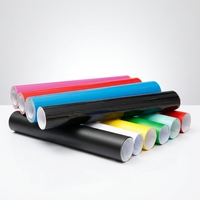 Rouleau d'autocollants en vinyle PVC de haute qualité Anolly, auto-adhésif, finition brillante/mate, opaque, résistant aux UV et à l'eau, épaisseur 0,08 mm, 1,22x50 m pour