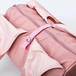 Logo kustom tas Gym nilon tikar Yoga tahan air karung latihan olahraga - Product Image 5