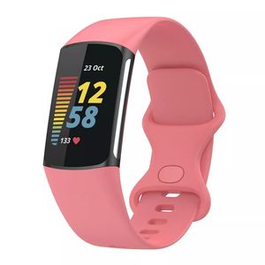Cinturino di ricambio in Silicone TPU morbido sportivo classico di colore puro per Fitbit Charge per Fitbit Charge 5 <span class=keywords><strong>4</strong></span> 3 <span class=keywords><strong>smart</strong></span> <span class=keywords><strong>band</strong></span> - Product Image 5
