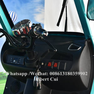 2022 nouvelle version pousse-pousse électrique à trois roues avec toit - Product Image 4