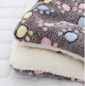 Solid Home Rug Verdickte Flanell Haustier Decke Bett matte Weiche <span class=keywords><strong>Fleece</strong></span> Welpe Hund Katze Sofa Kissen für warme Schlaf hülle - Product Image 6