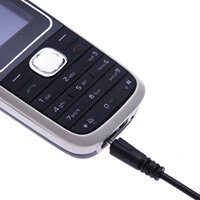 Cable de carga USB para cargador Nokia 105 Plomo Negro