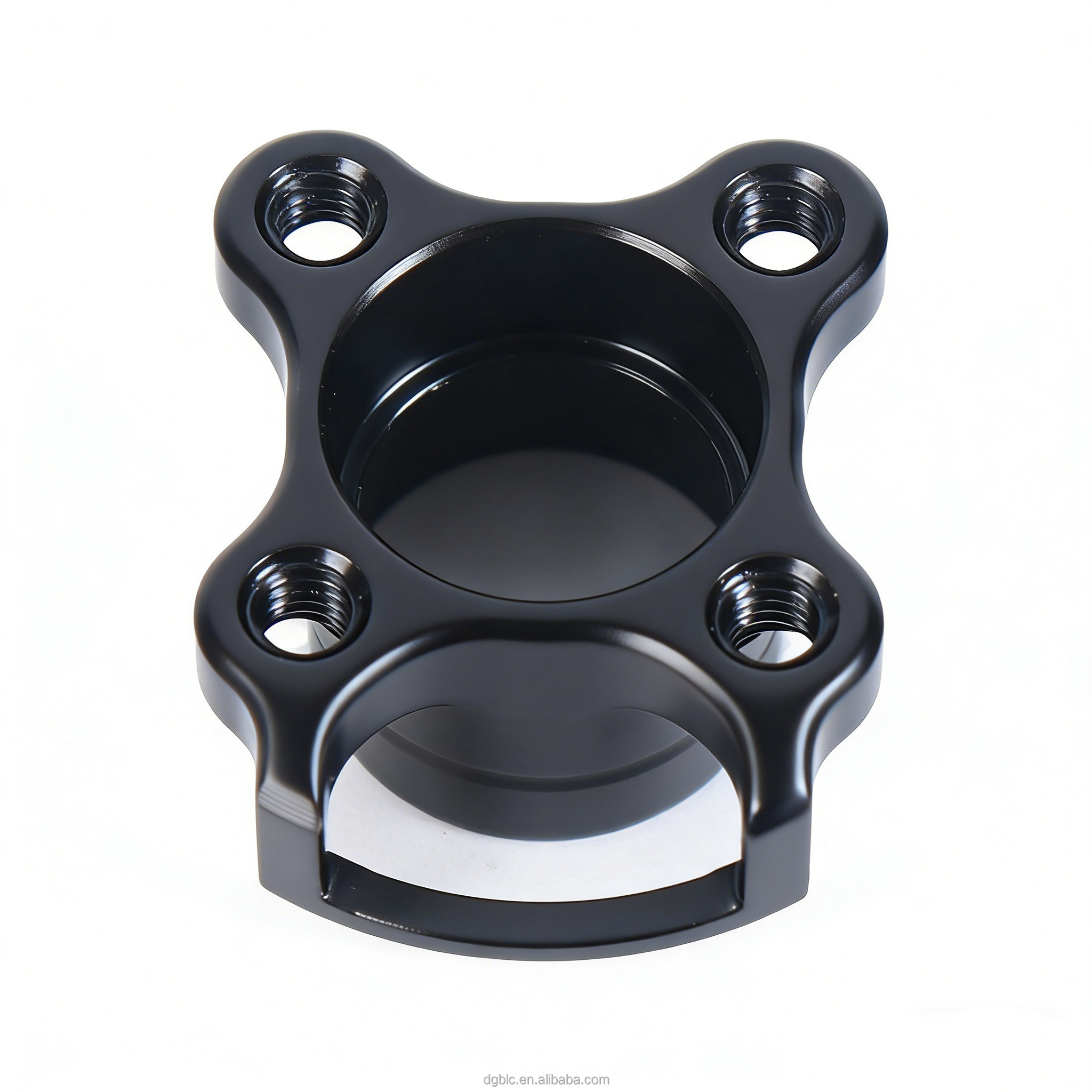 CNC Machined Custom 6061/7075 Aluminum Alloy Parts, Housing Components with Sandblasting and Anodizing Treatment.