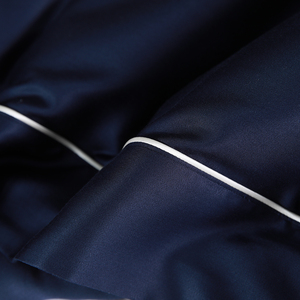 Tùy Chỉnh Sang Trọng Hữu Cơ Mềm Màu Xanh Tre Lyocell Duvet Cover Set Tre Tấm Ga Trải Giường 300 Chủ Đề Đếm Bedsheet Cho Trẻ Em Người Lớn - Product Image 3